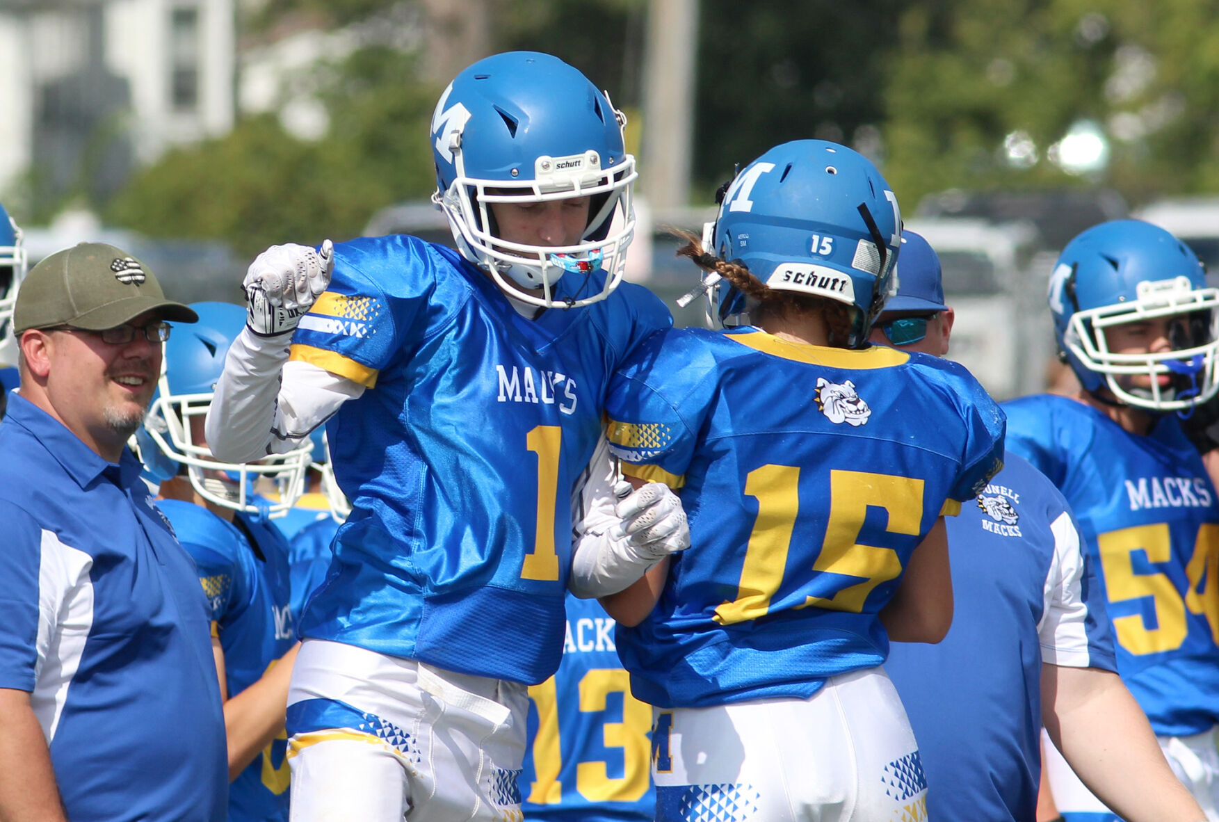 Bruce at McDonell football 9-17-22